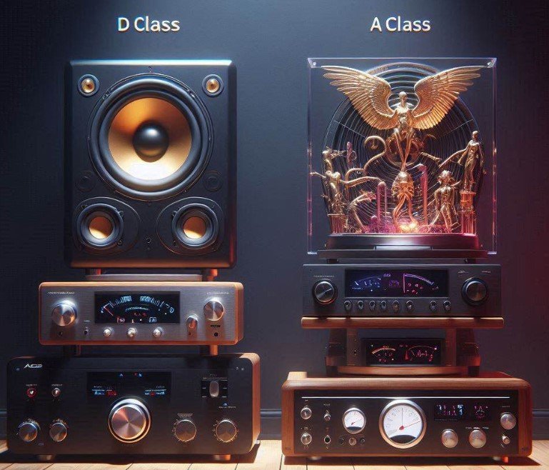 NAD D Class Vs Rotel AB Class Sound Quality Comparison
