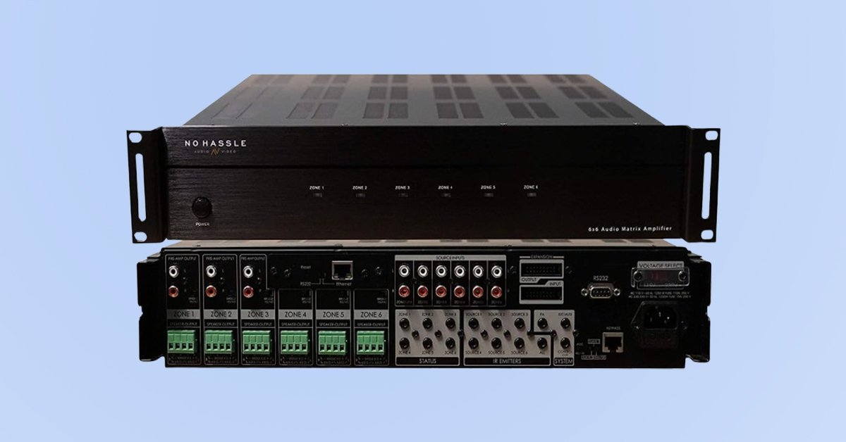 No Hassle Audio Video 6x6