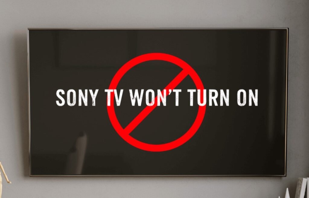 Why Has My Sony TV Stopped Turning On
