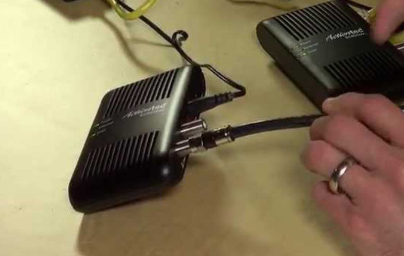 Why Actiontec MOCA Coax Light Not Turning On